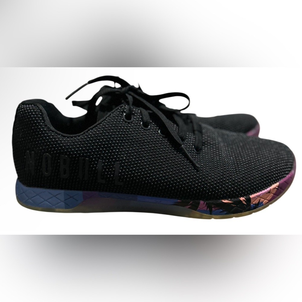 NOBULL West Coast Black Mesh Trainer CrossFit Athletic Shoes 9.5 women